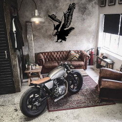 Décoration murale métal AIGLE