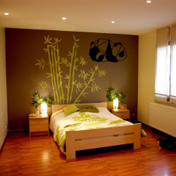 Décoration murale métal Panda